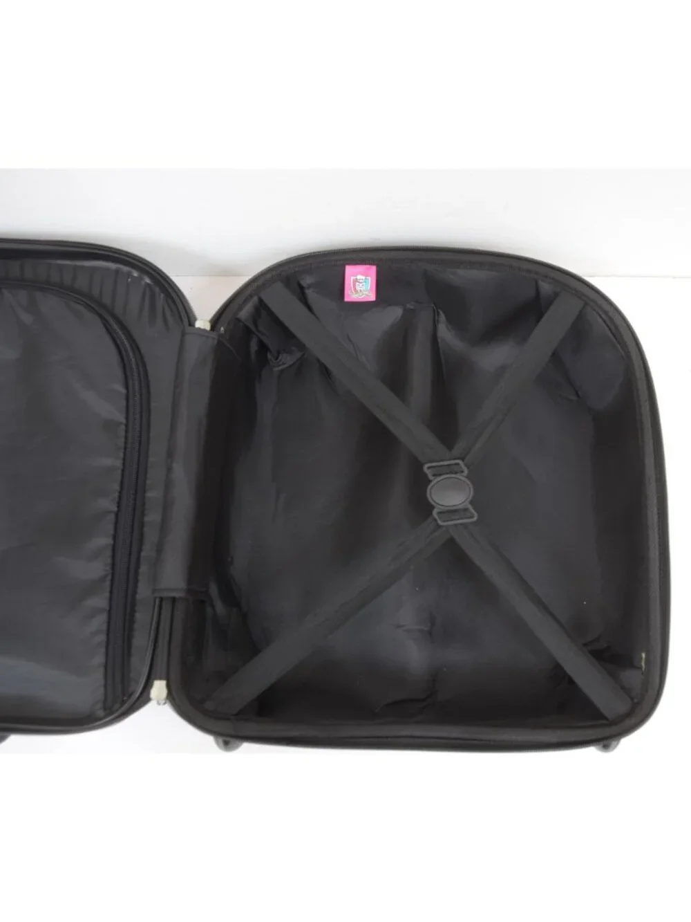 Monster High Skullette Rolling Hardcase Luggage Case Silver Travel Doll Case